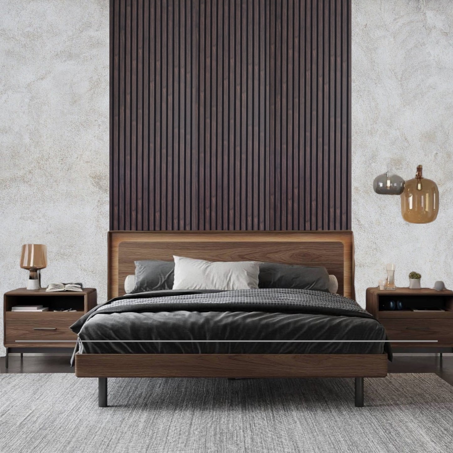 Akustični panel - Orah tamni