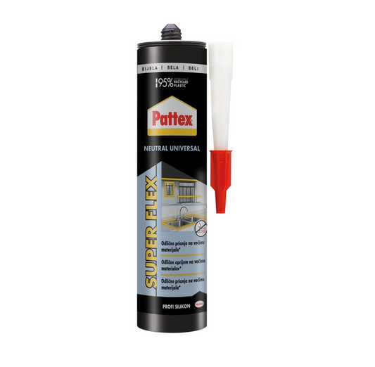 Pattex Neutral Universal Silikon Bijela 280ml