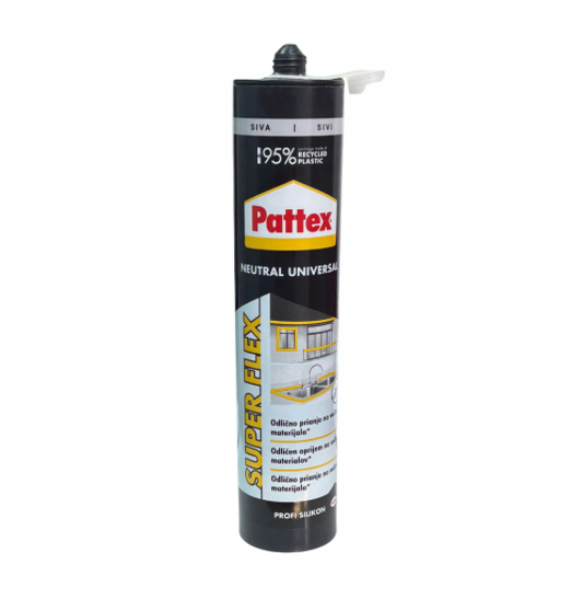 Pattex Neutral Universal Silikon Siva 280ml